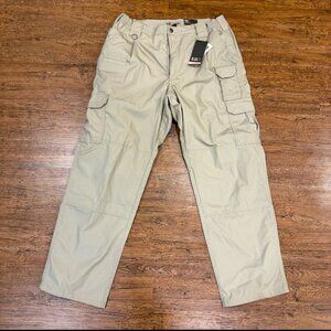 5.11 Tactical Beige Taclite Pro Outdoor Double Knee Ripstop Cargo Pant Men 38x32